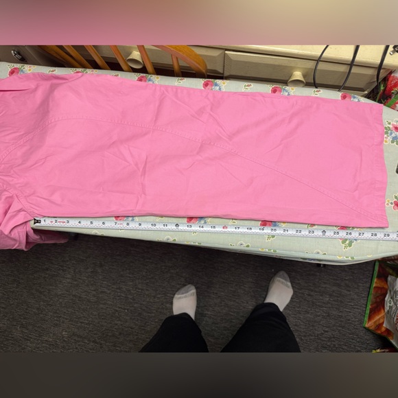 SKIMS Pants Bubble Gum Pink Small Petite High-Rise Oversized Wide Leg  Y2K Indie - Picture 2 of 10